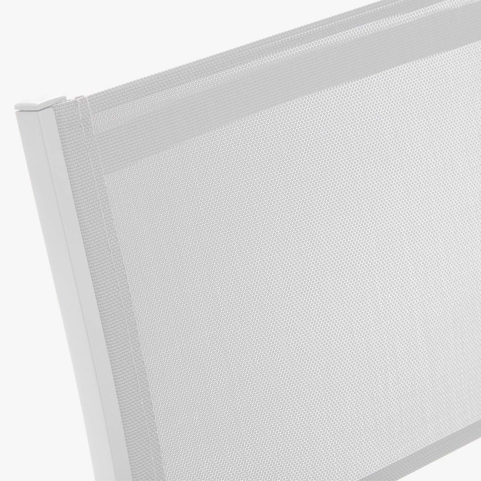 Tavolo da giardino allungabile in alluminio 52/260x100 cm e 10 sedie in textilene