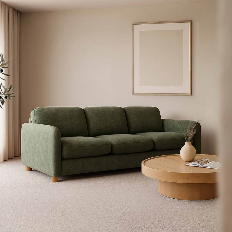 Divano in tessuto FSC® 3 posti