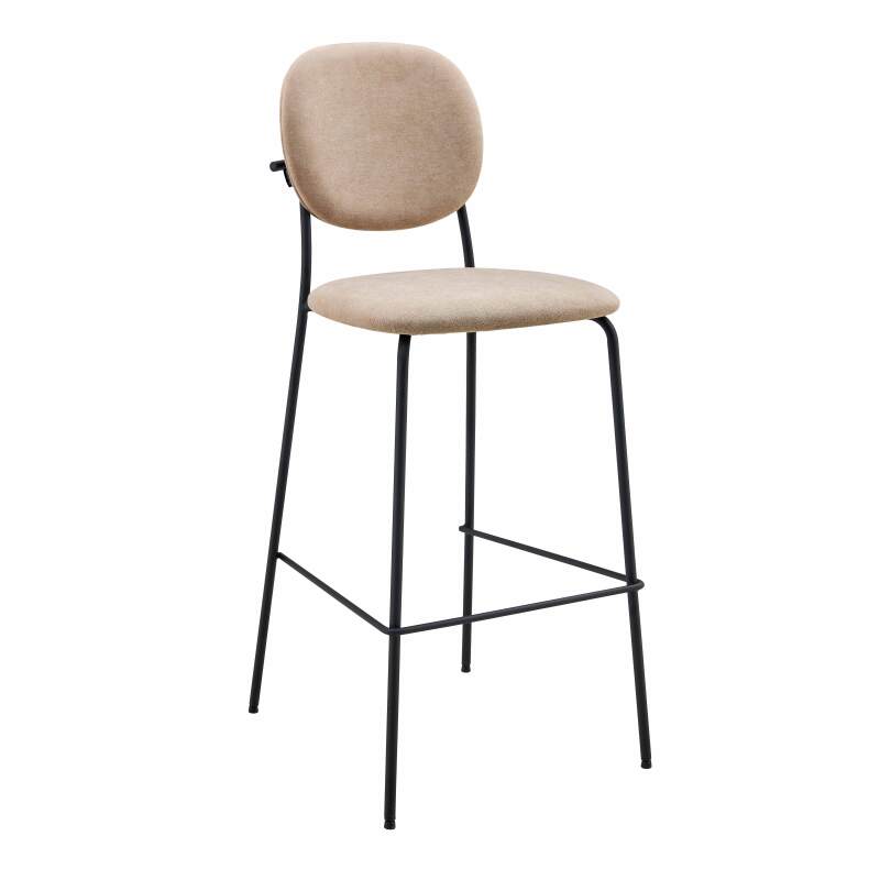 Set di 2 seggioloni in acciaio e tessuto (2/6)