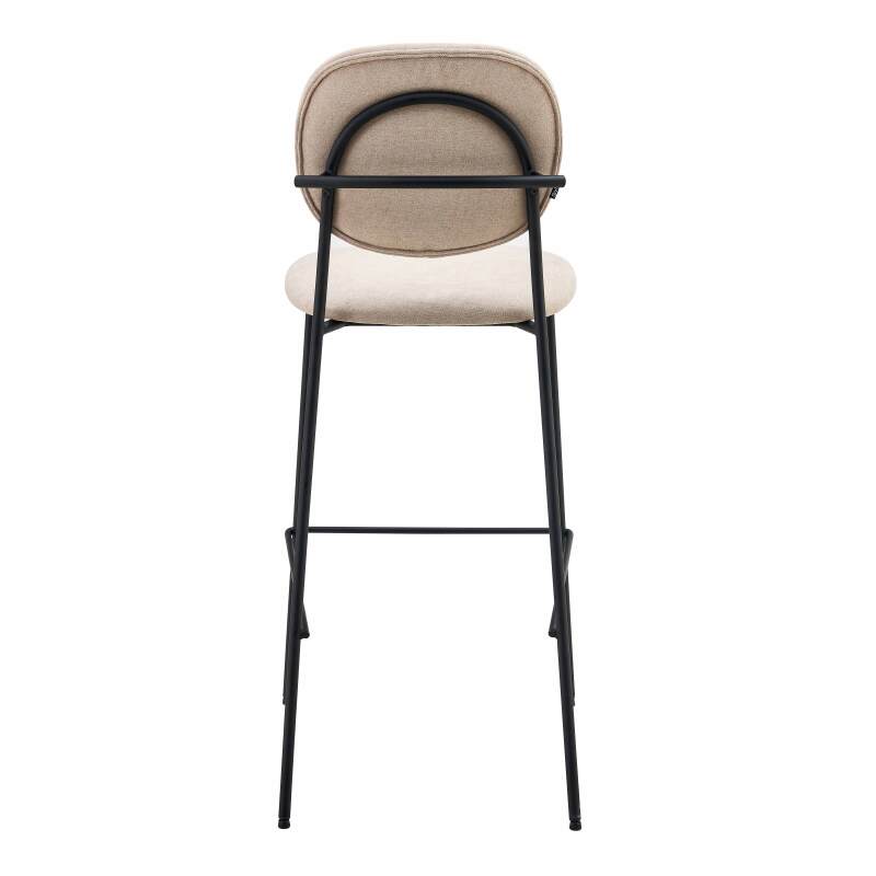 Set di 2 seggioloni in acciaio e tessuto (5/6)