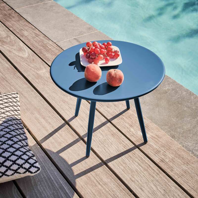 Tavolina da salotto da giardino rotondo Ø40 x 29,5 cm