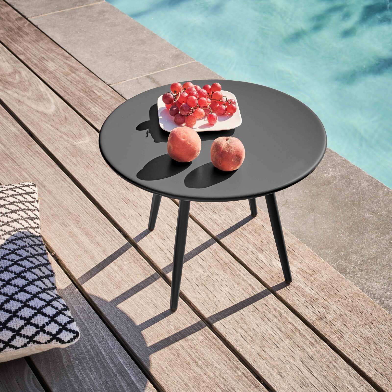 Tavolina da salotto da giardino rotondo Ø40 x 29,5 cm Tavolina da salotto da giardino rotondo Ø40 x 29,5 cm