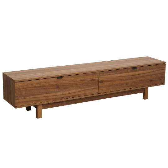 Mobile TV 160 cm effetto legno industriale | Oviala