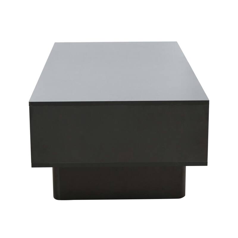 Tavolino da salotto in melaminico rettangolare 120x60x38,5 cm