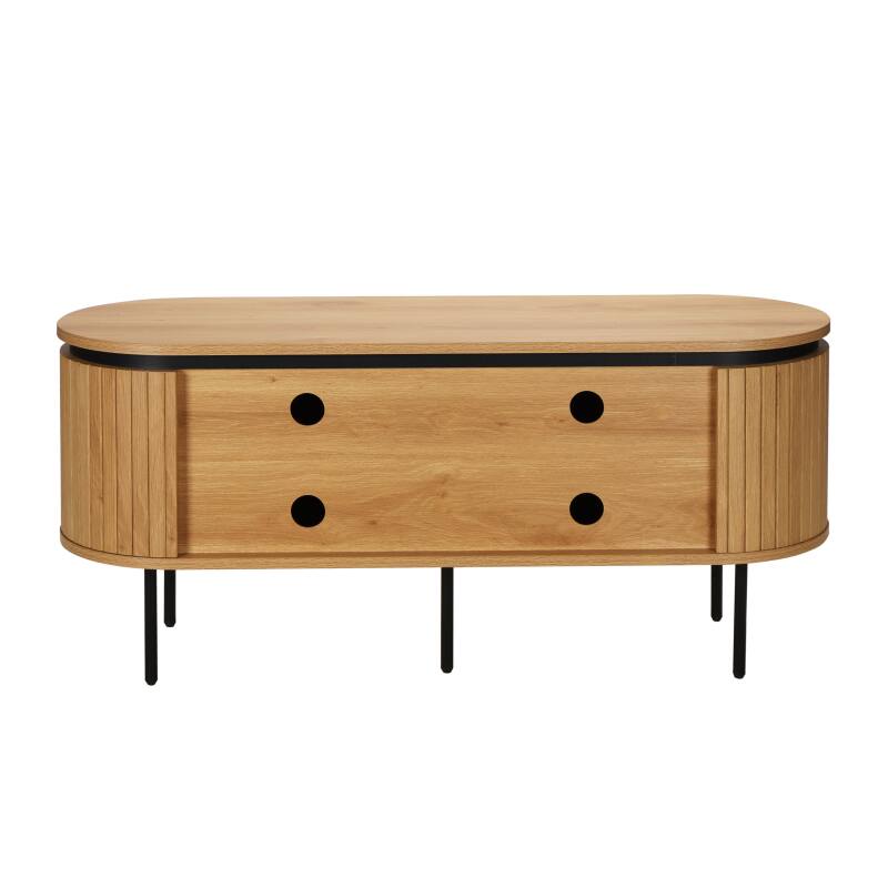 Mobile TV 120 cm in melaminico progetto (4/8)