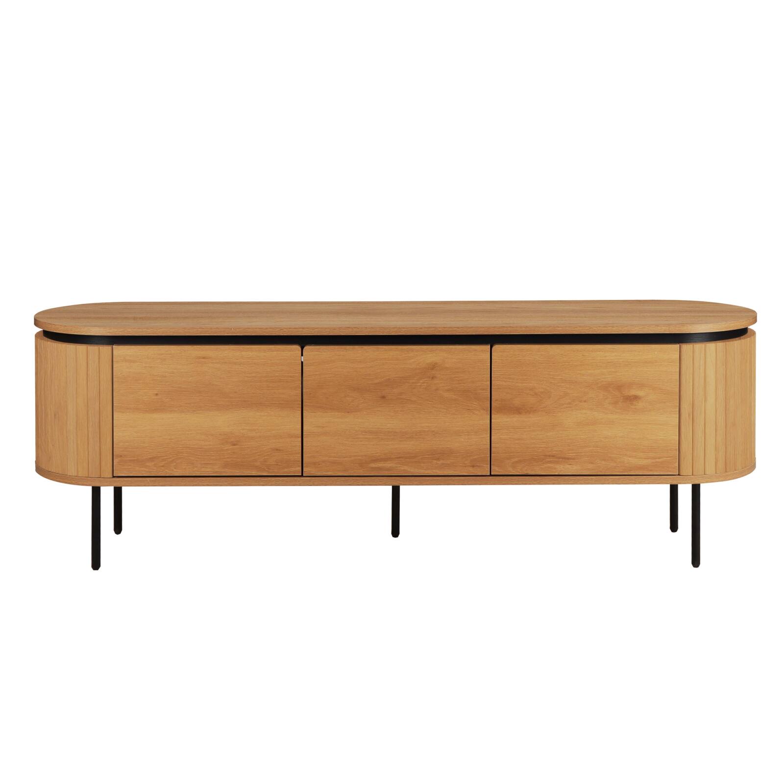 Mobile TV 160 cm in melaminico progetto