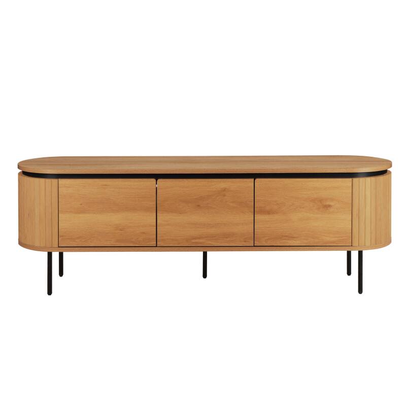 Mobile TV 160 cm in melaminico progetto (2/6)