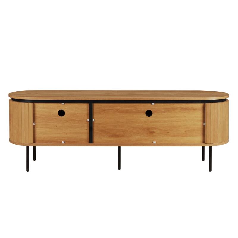 Mobile TV 160 cm in melaminico progetto (4/6)