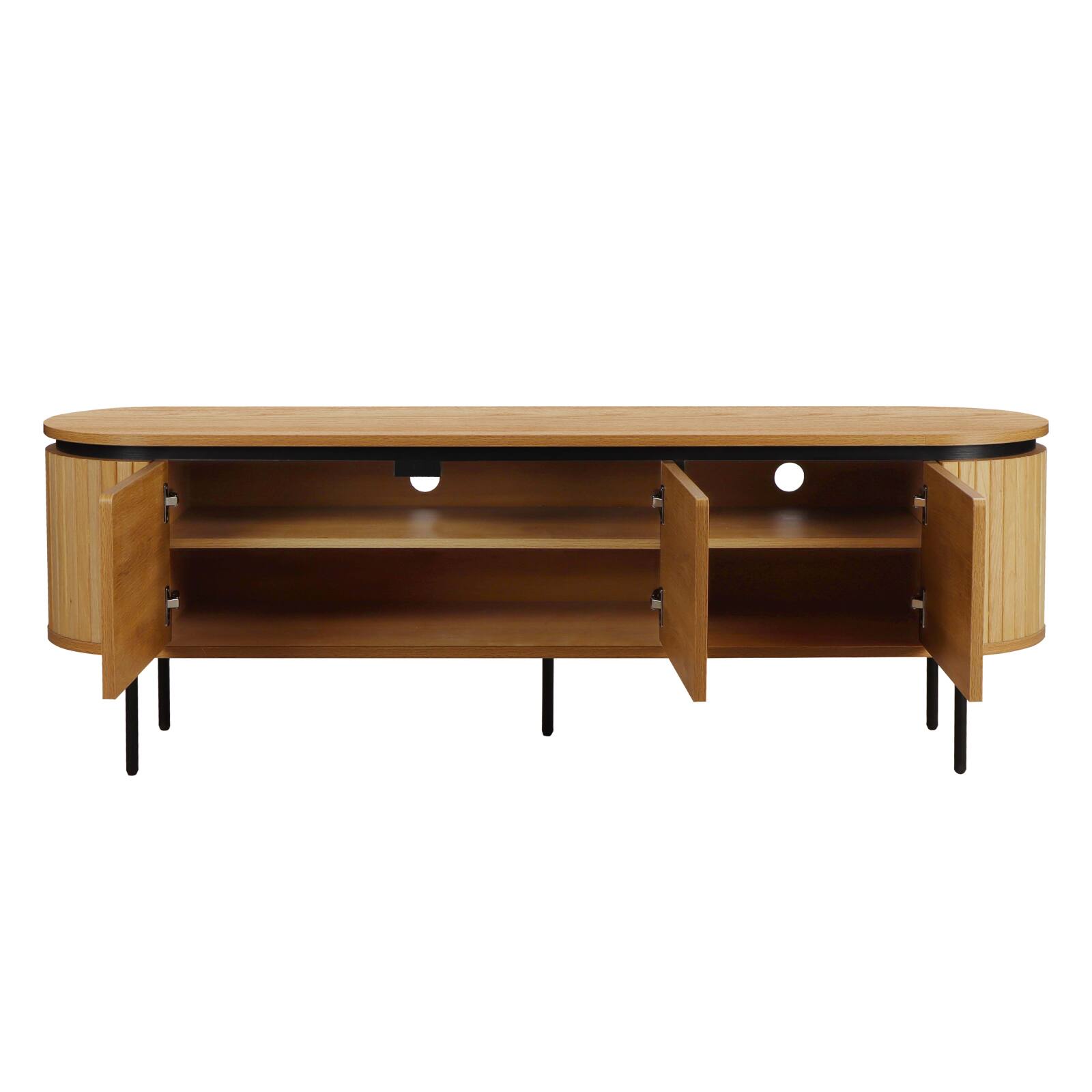 Mobile TV 160 cm in melaminico progetto