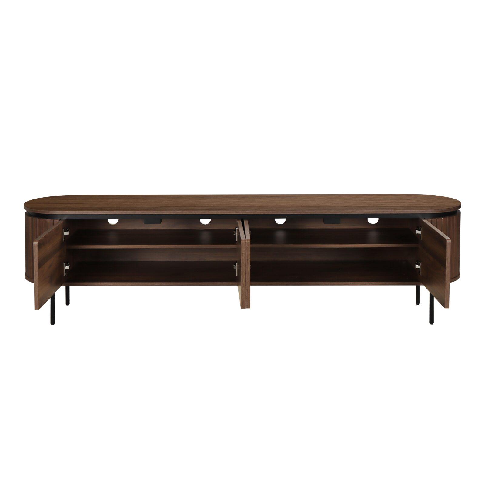 Mobile TV 200 cm in melaminico progetto