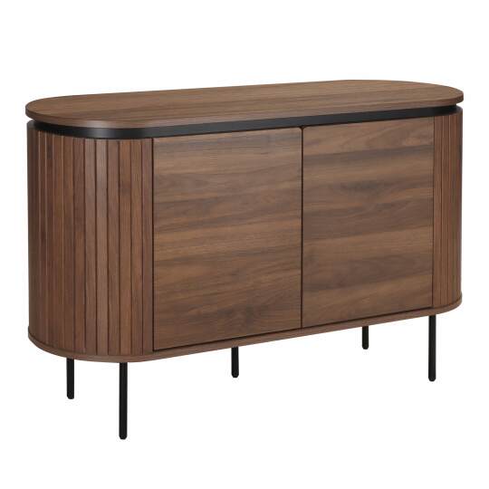 Buffet effetto legno 2 ante 120 cm | Oviala