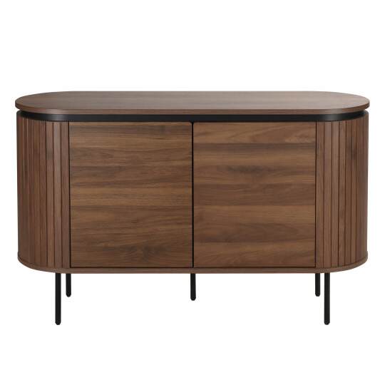 Buffet effetto legno 2 ante 120 cm | Oviala
