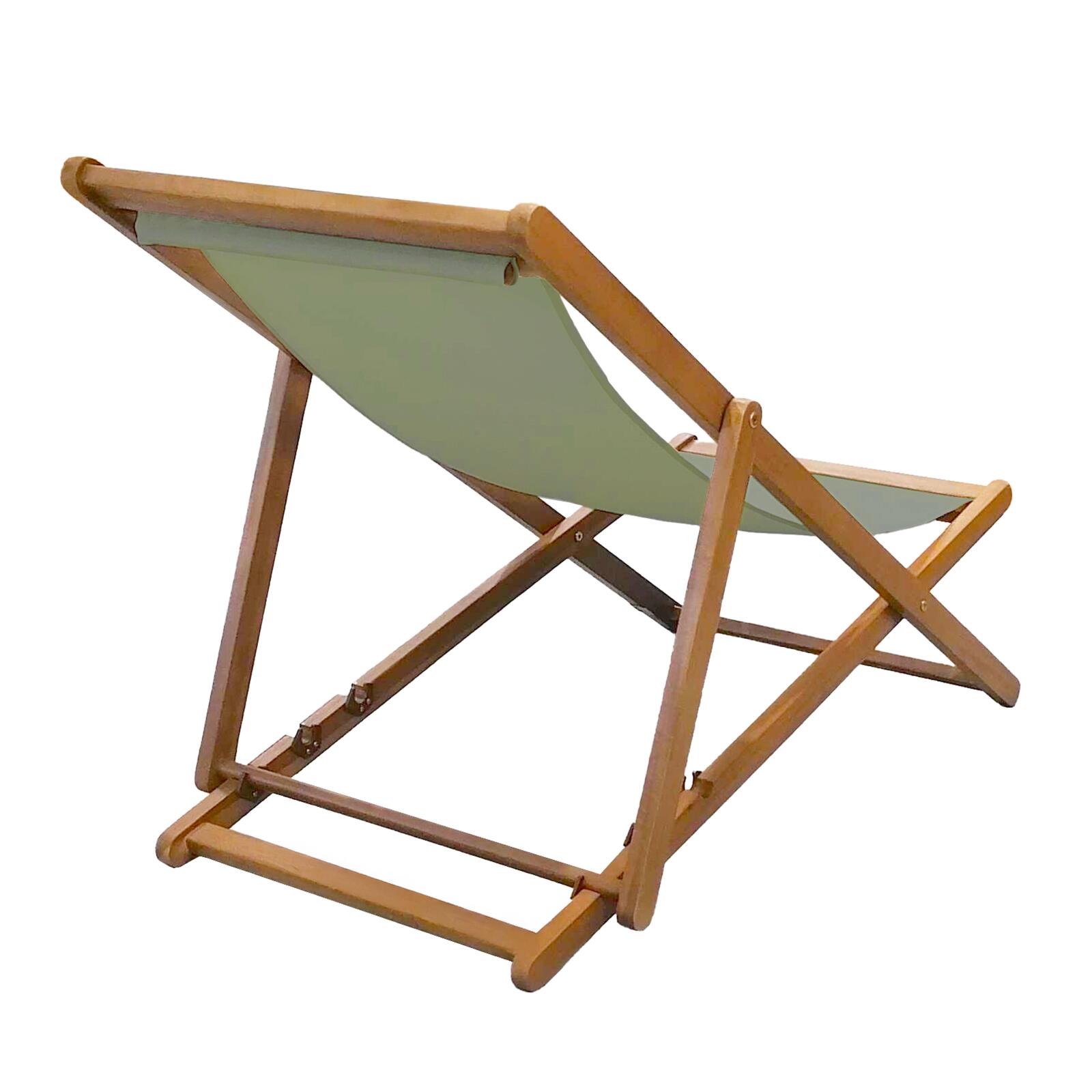 Sedie a sdraio in acacia 100% FSC®, reclinabili in 3 posizioni - Set di 2 