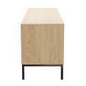 Mobile TV 120 cm in melaminico effetto legno scandinavo