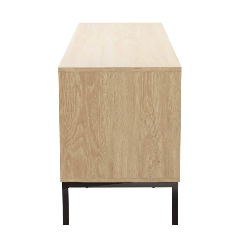 Mobile TV 120 cm in melaminico effetto legno scandinavo
