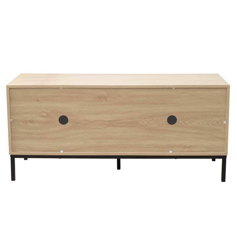 Mobile TV 120 cm in melaminico effetto legno scandinavo