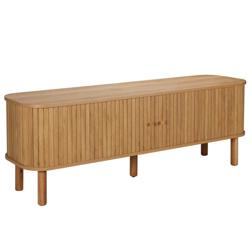 Mobile TV 150 cm effetto legno scandinavo