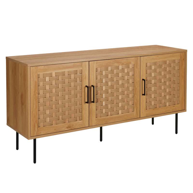 Buffet effetto legno 2 ante, 150 cm