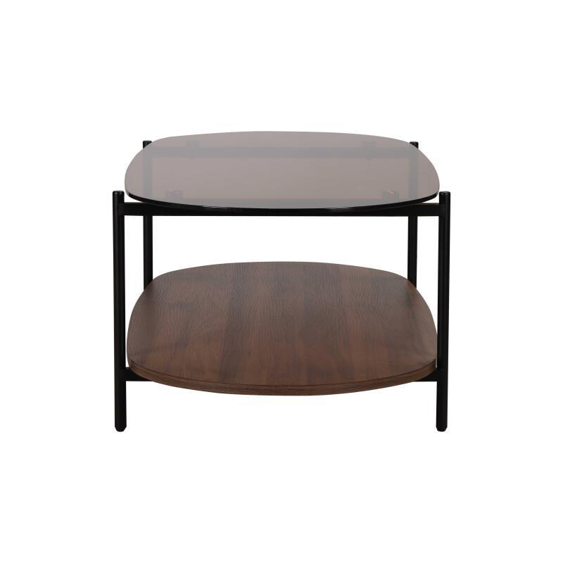 Tavolino da salotto in vetro ovale  120 x 55 x 40 cm (3/5)