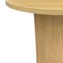 Tavolino da salotto effetto legno FSC® rotonda 70 x 70 x 45 cm