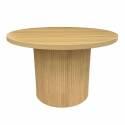 Tavolino da salotto effetto legno FSC® rotonda 70 x 70 x 45 cm