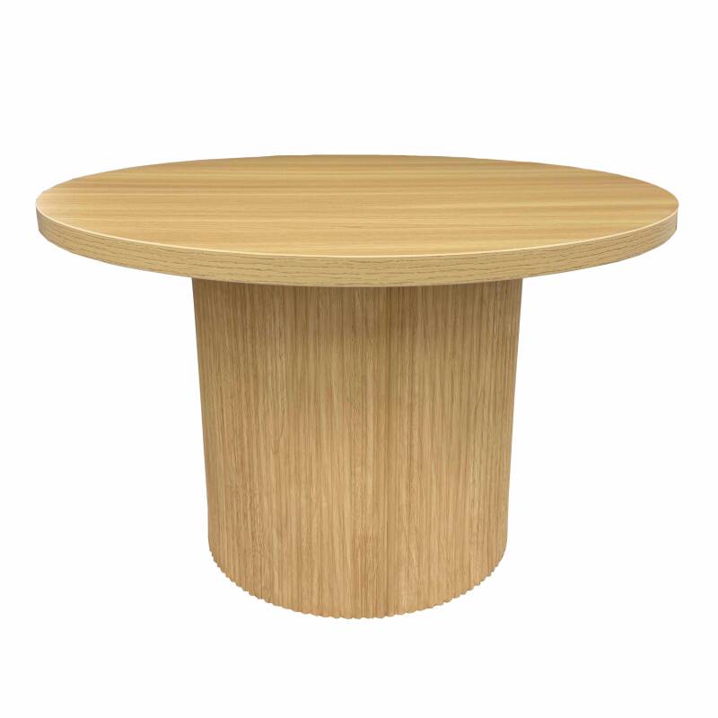 Tavolino da salotto effetto legno FSC® rotonda 70 x 70 x 45 cm