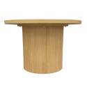 Tavolino da salotto effetto legno FSC® rotonda 70 x 70 x 45 cm