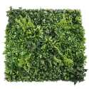 Parete verde artificiale elegante di alta qualità per interni ed esterni 100x100 cm