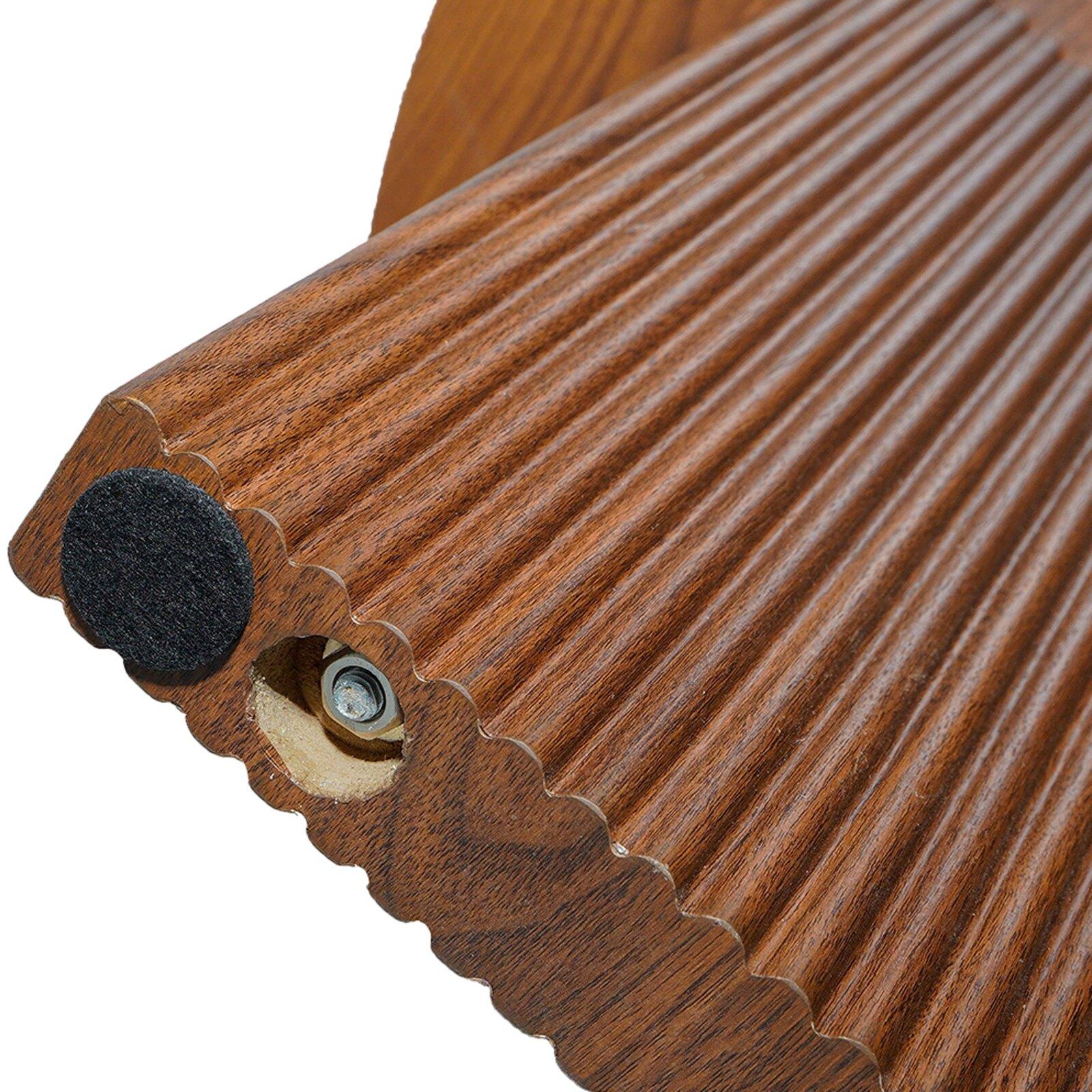 Tavolino da salotto effetto legno rotondo  Ø80 x 45 cm