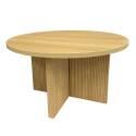Tavolino da salotto effetto legno rotondo  Ø80 x 45 cm