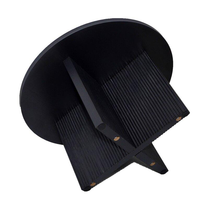 Tavolino da salotto effetto legno rotondo  Ø80 x 45 cm (5/6)