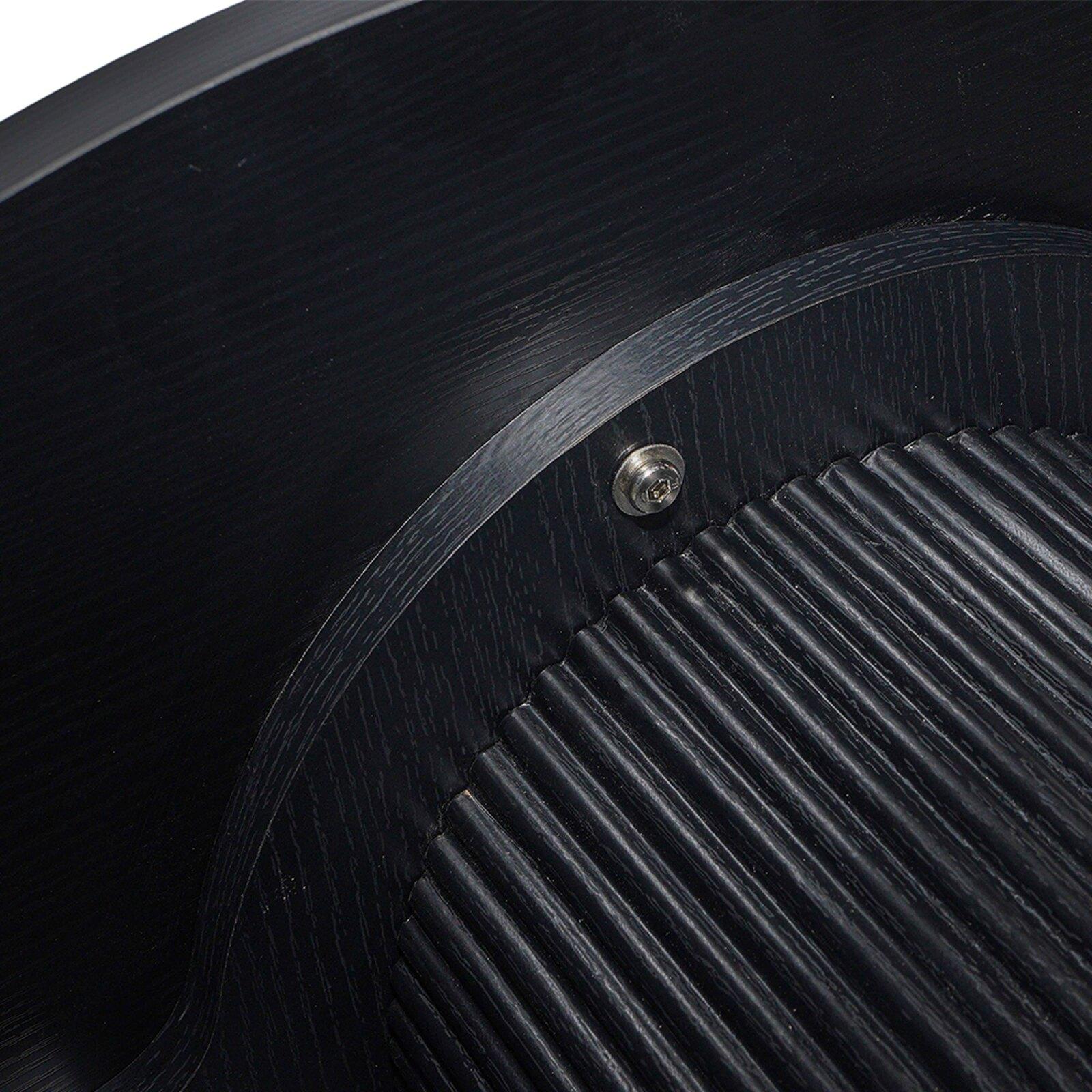 Tavolino da salotto effetto legno rotondo  Ø80 x 45 cm