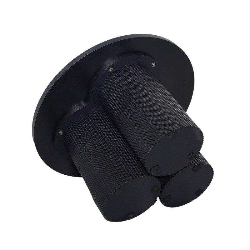 Tavolino da salotto effetto legno rotondo  Ø80 x 45 cm (2/7)