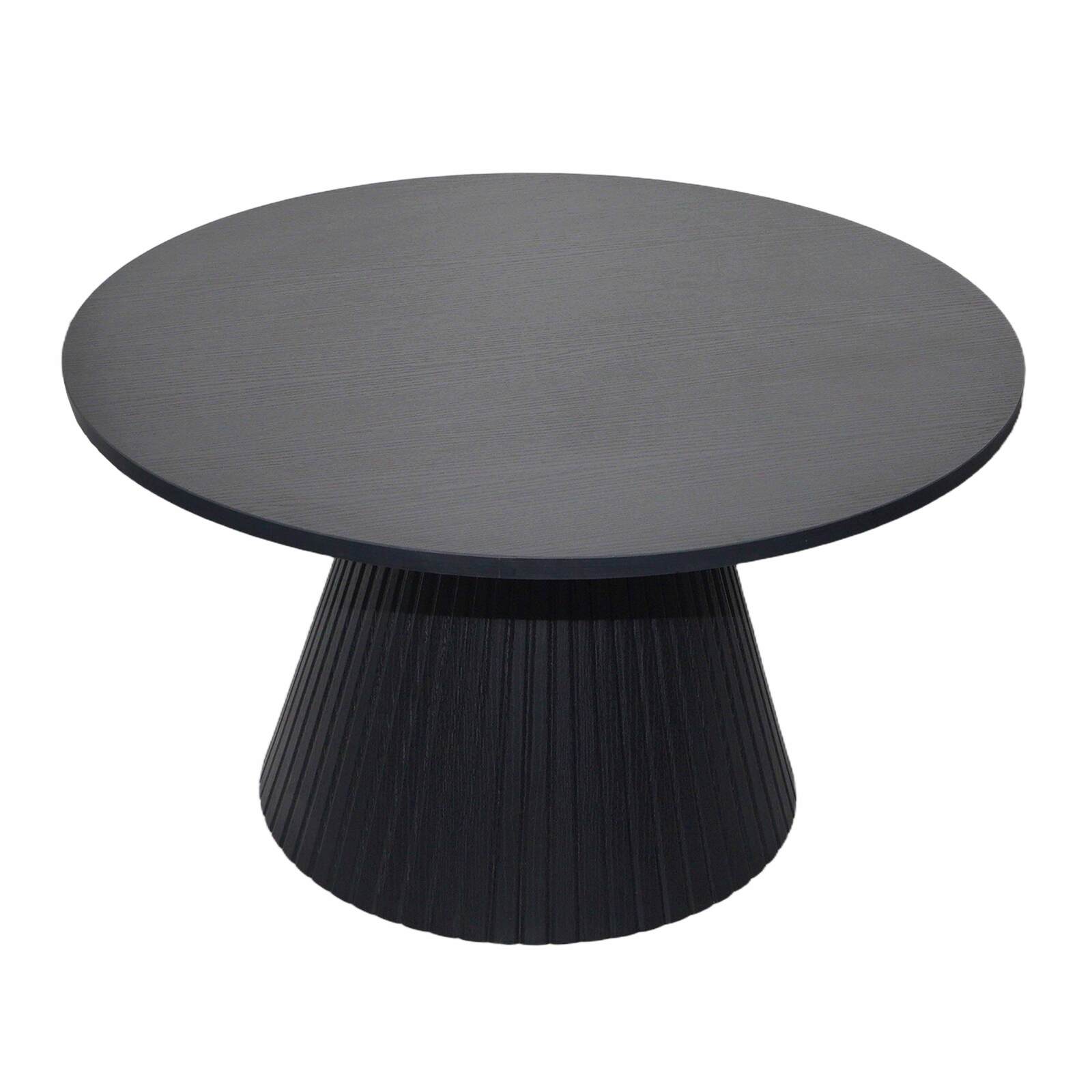 Tavolino da salotto effetto legno rotondo  Ø80 x 45 cm