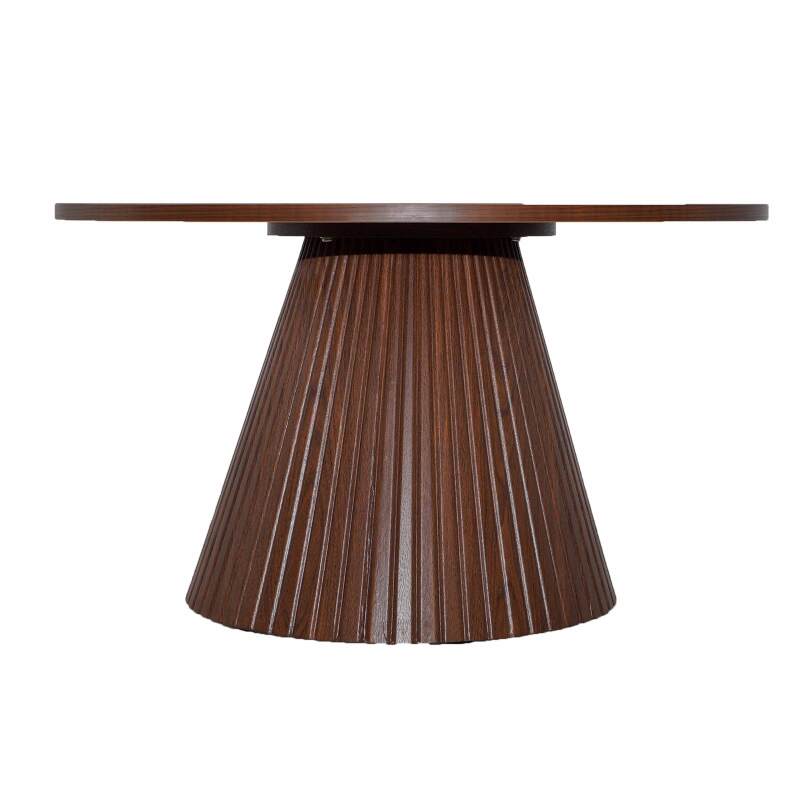 Tavolino da salotto effetto legno rotondo  Ø80 x 45 cm (3/7)