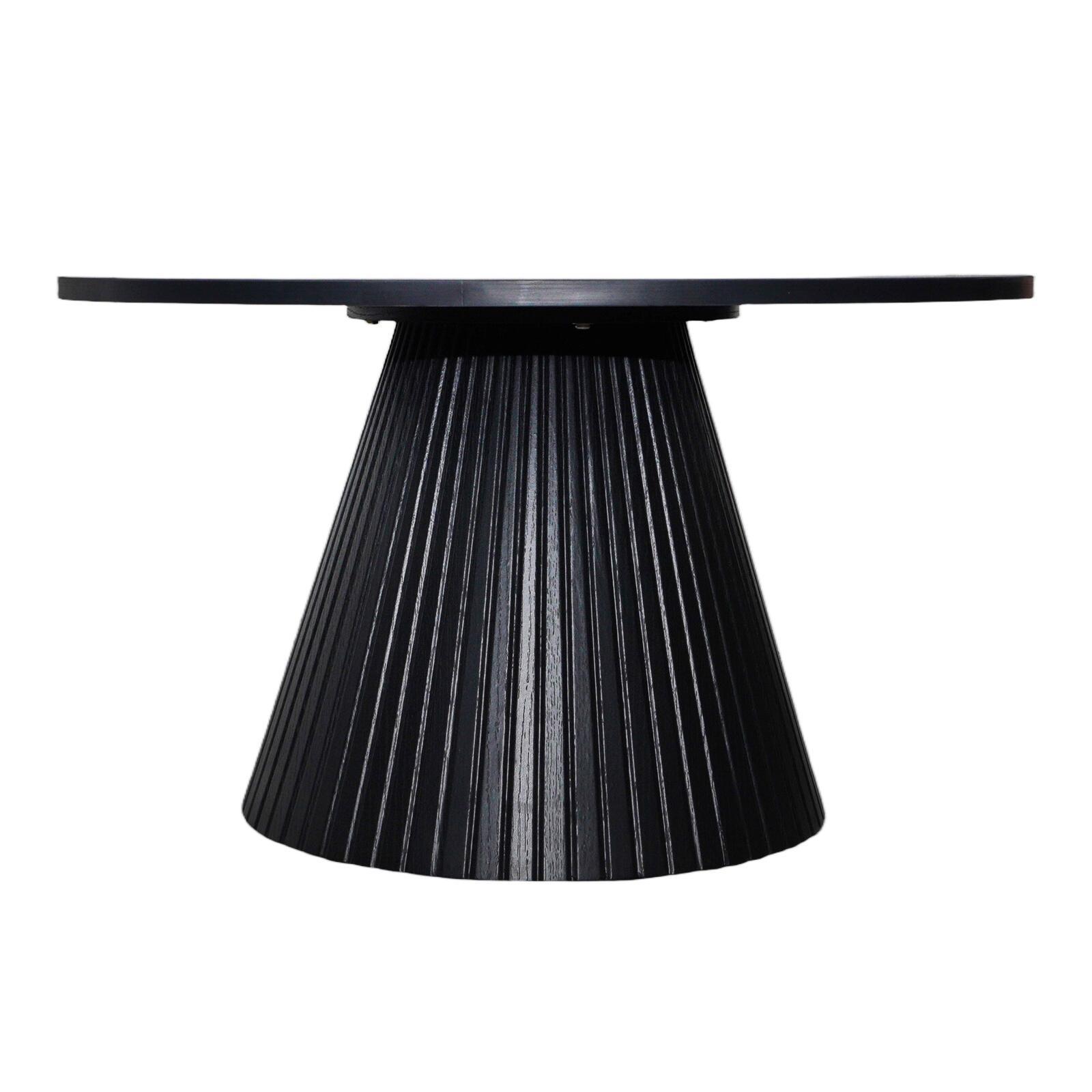 Tavolino da salotto effetto legno rotondo  Ø80 x 45 cm