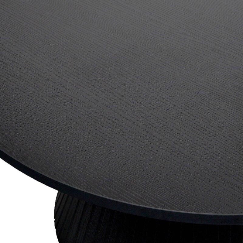 Tavolino da salotto effetto legno rotondo  Ø80 x 45 cm