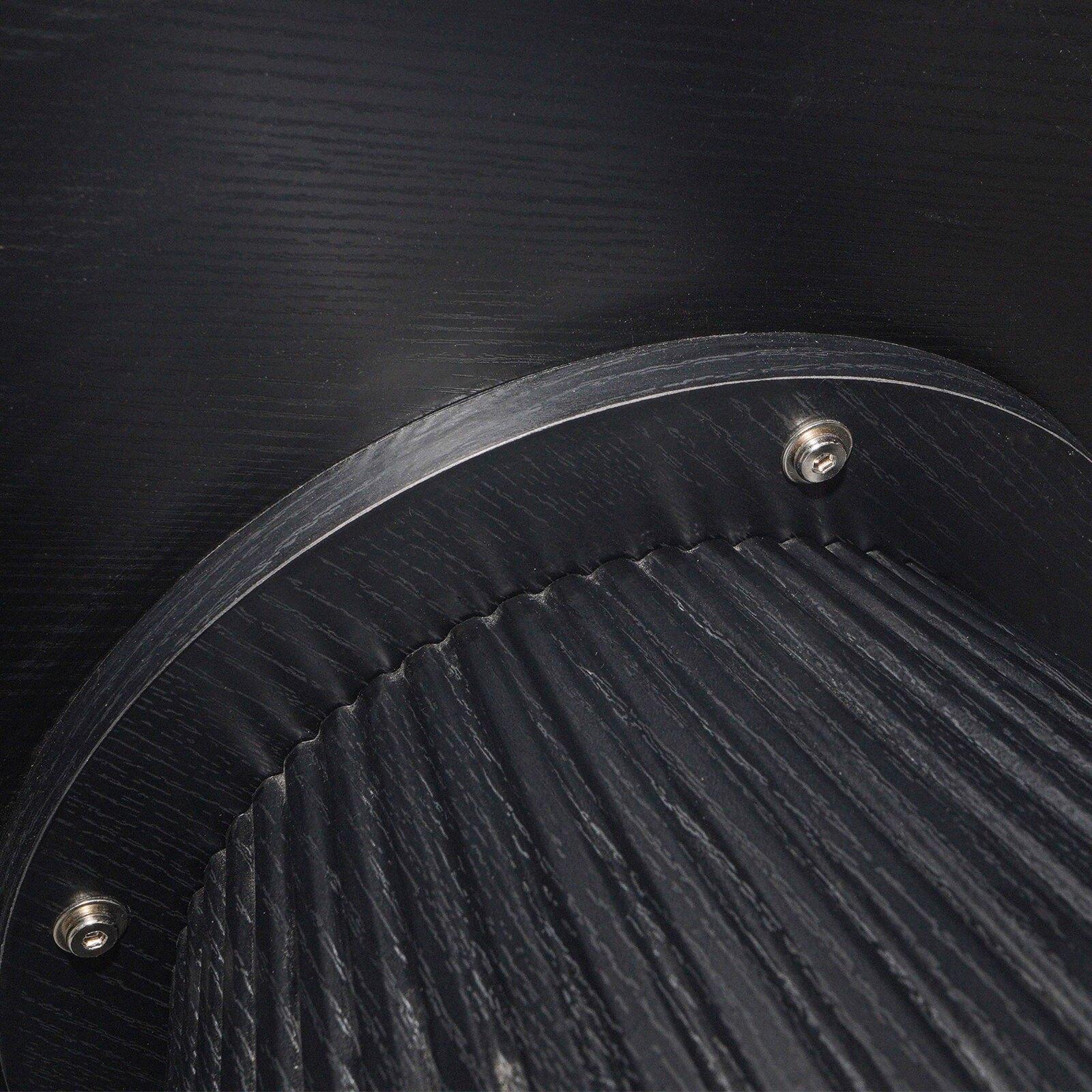 Tavolino da salotto effetto legno rotondo  Ø80 x 45 cm