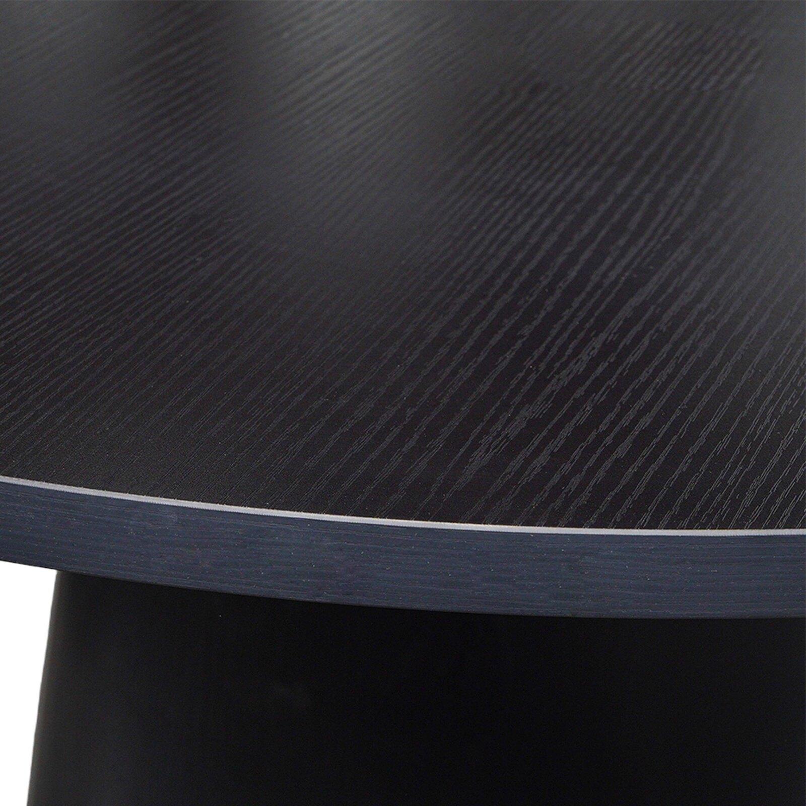 Tavolo da pranzo rotondo effetto legno FSC® MIX per 4 persone