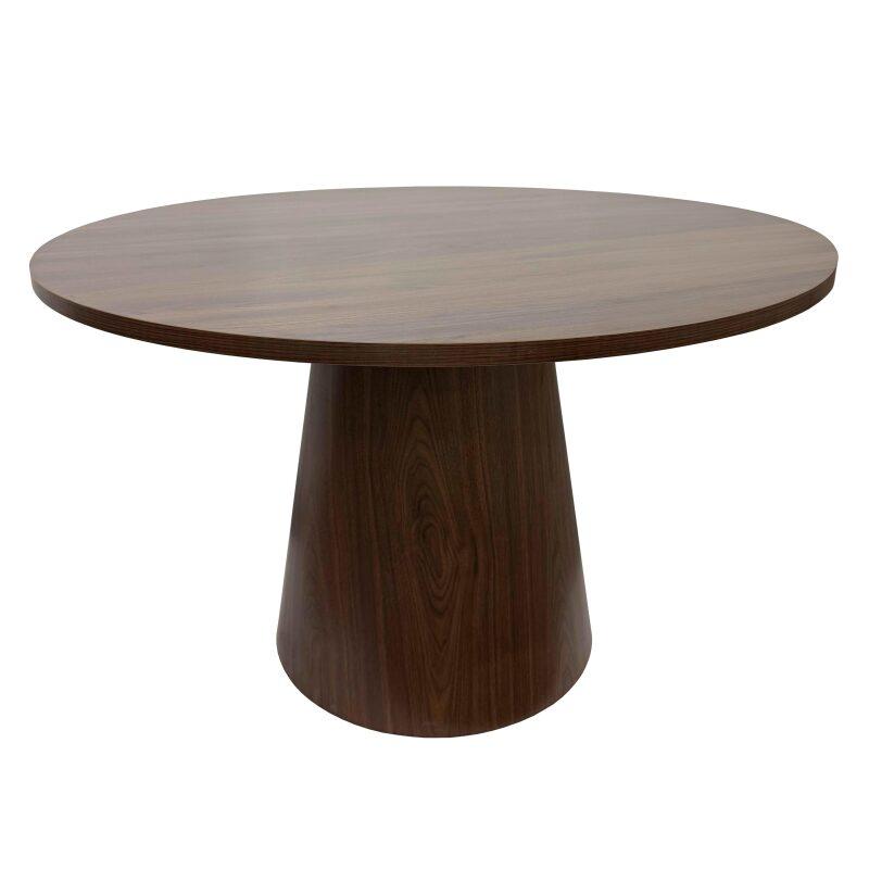 Tavolo da pranzo rotondo effetto legno FSC® MIX per 4 persone