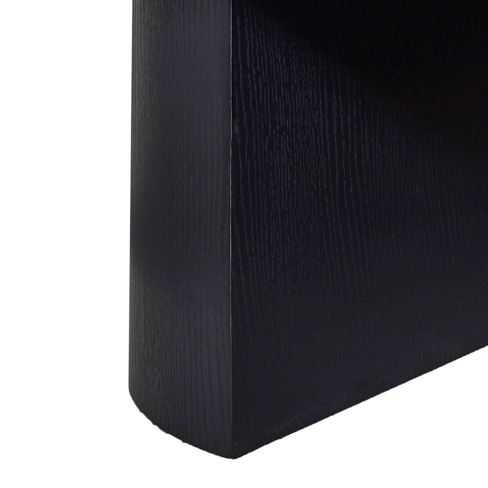 Tavolino de salotto effetto legno ovale 120x70x35 cm