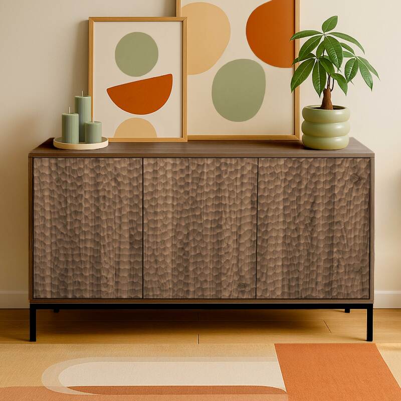 Buffet effetto legno 3 ante 147 cm