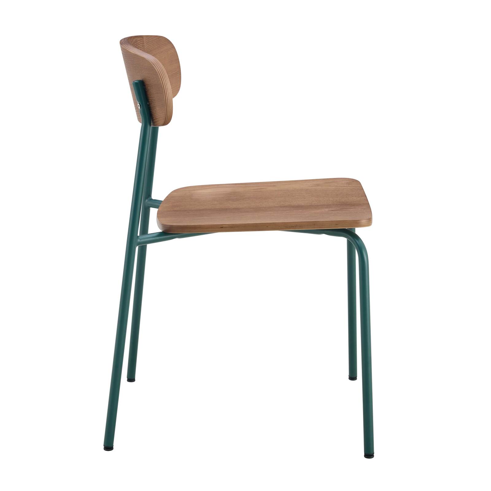 Set di 2 sedie in metallo e legno