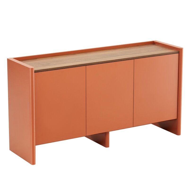 Buffet semplice con 3 ante, 140 cm