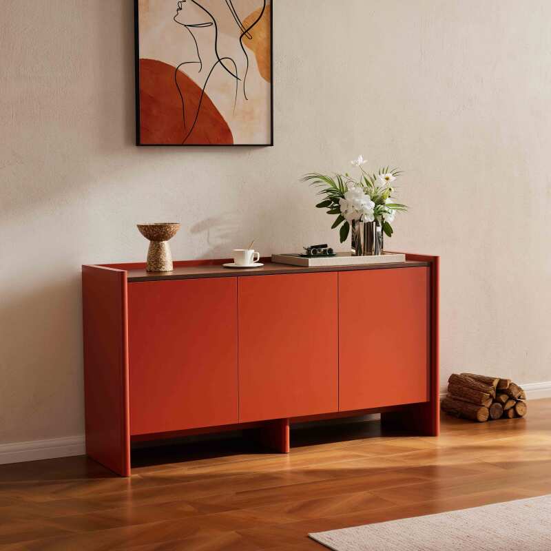 Buffet semplice con 3 ante, 140 cm