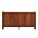 Buffet effetto legno con 3 ante, 140 cm