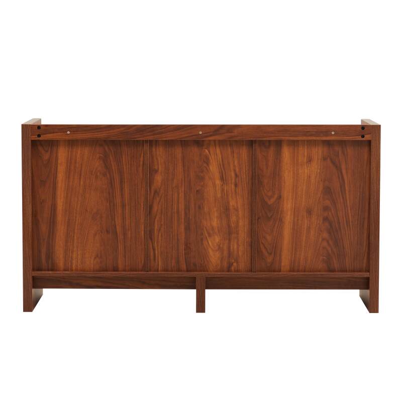 Buffet effetto legno con 3 ante, 140 cm (4/7)