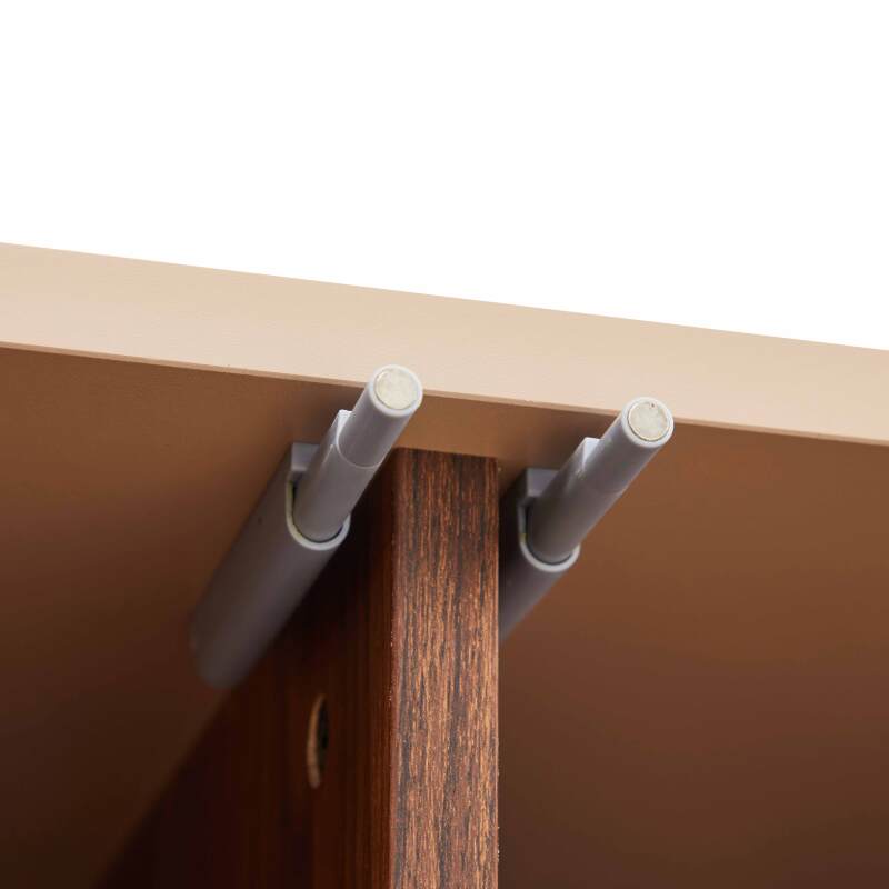 Buffet effetto legno con 3 ante, 140 cm (6/7)