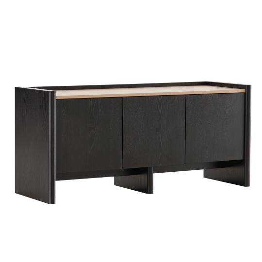 Mobile TV effetto legno da 120 cm in stile elegante | Oviala