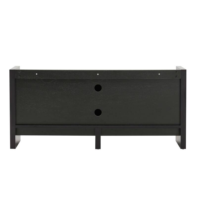 Mobile TV effetto legno da 120 cm in stile elegante